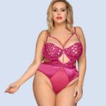 AITHNE Curvy Fuchsia Bodysuit